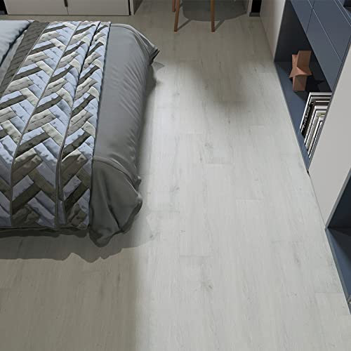 Peel and Stick Vinyl Plank Flooring for Kitchen and Bathroom Waterproof Self Adhesive Laminate Tiles (3sqm W42)