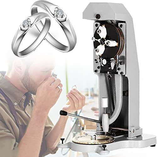 Jewelry Making Kit,Ring Engraver Tool Rings Jewellery Making Engraving Rings Engraving Inner Machine Manual Ring Engraving Machine Standard Letter Block Dial Engraving Machine