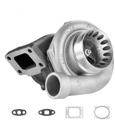 OTOZUM Turbolader Kompatibel Mit Hitzebeständigem Turbolader Mit 2,5–6,0 L Hubraum Und K418-Impeller-Turbolader Mit Dichtung