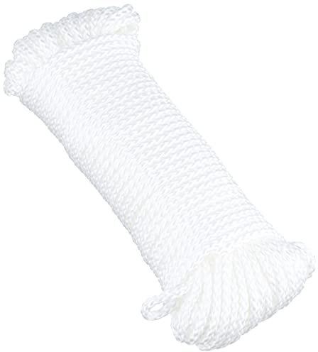 Chapuis FDR7 Cuerda de polipropileno trenzada - 150 kg - Diámetro 3 mm - Largo 20 m - Blanco