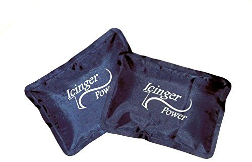 2 Pack Refrigeranti - Icinger Power - 300G (10.6 Oz) - 19x14cm (7.5x5.5) - Rivestimento In Nylon Antiperdita - Gel Altamente Refrigerante