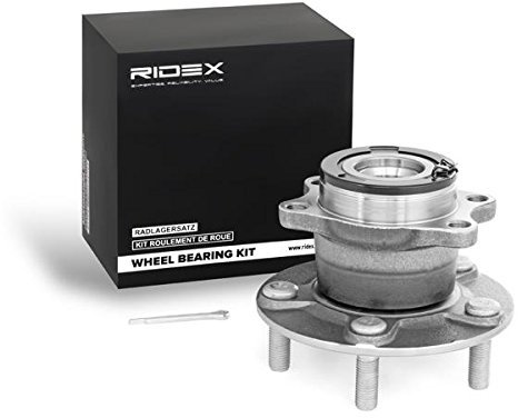RIDEX Kit de roulement de roue 654W0380 des deux côtés du pont arrière Diamètre extérieur: 74mm avec capteur ABS intégré