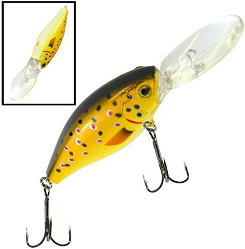 SEIKA Pro Unisex – Erwachsene 10C8900105C10 SEIKA Pr-Kobe-Wobbler Farbe: Trout 7,0cm Programm von FTM, Bunt, Normal