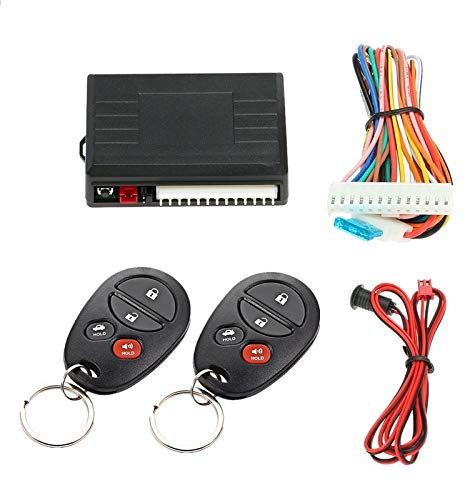 Alarma Coche Universal Car Remoto Central Kit Central Bloqueo de la puerta Vehículo de bloqueo sin llave Sistema de entrada con control remoto Sistema de alarma de automóviles Cierre Centralizado Univ