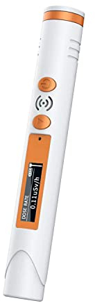 CHNADKS Geigerzähler, HFS-P3 Geigerzähler Radioaktivität Dosimeter, Wiederaufladbarer Beta Gamma Röntgen Strahlungsdetektor, Tragbarer Radioaktivität Messgerät mit Stiftclip