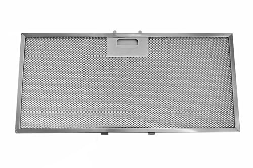eRicambi® Filtro Grassi in Alluminio High Performance, Compatibile con Cappe Elica, Dimensioni: 429x200x9 (mm), Colore Alluminio, Per Modelli: BOX IN GRI0088006A, Filtraggio a Lunga Durata