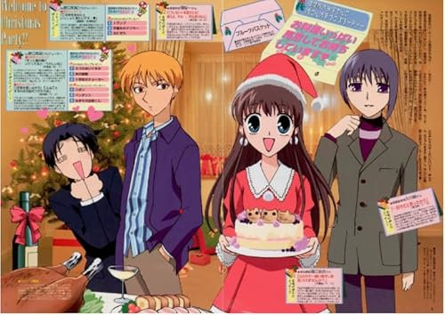 RUIYANMQ 1000 Piece Wooden Puzzle Japanese Anime Fruit Basket Poster For Adults Family Educational Toys Cw140Qy