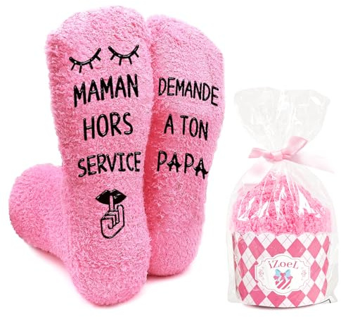 iZoeL Cadeau Femme Chaussettes Femme Cadeau