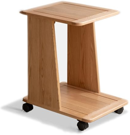YHWKGZ Audio Rack Hi Fi Regal, Phonoschrank Aus Massivholz, Offener Raum Mit Mobilen Riemenscheiben, Stereo-Record Player Stand, for Wohnen/Gaming/Studio
