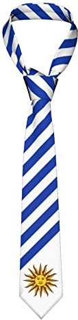 Männer Krawatten Uruguay-Flagge Uruguayer, Arbeit Krawatten Schmutzabweisend Hochzeitskrawatte Klassisch Krawattenschal Für Herren Büro Festliche