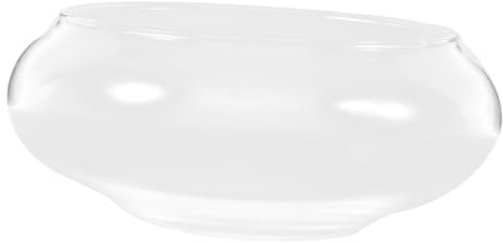 TOGEVAL Mini Aquarium Für Goldfische Und Pflanzen Transparentes Terrarium Für Hochzeiten Und Wohnkultur Stabile Bauweise Für Langanhaltenden