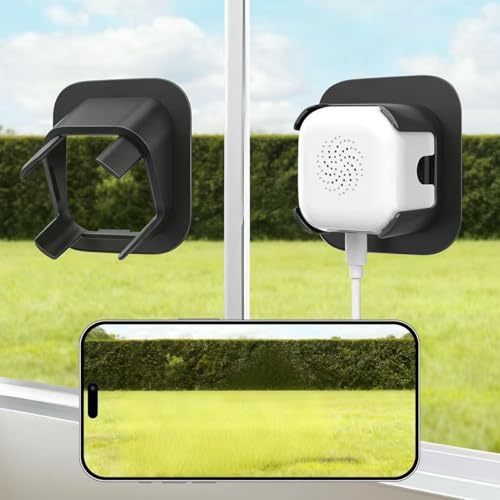Window Camera 3MP 2K, Indoor/Outdoor Window Camera for Home Security Looking Outside, 24/7 Recording, Motion Detection