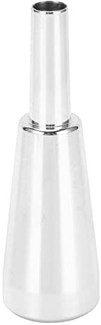 Boca Para Trompeta 3C De Metal, Plateada, Grosor Aumentado, Peso Mayor - Acabado Duradero, Sonido Rico Y Profundo, Compatible Con Trompetas Estándar (Pago)