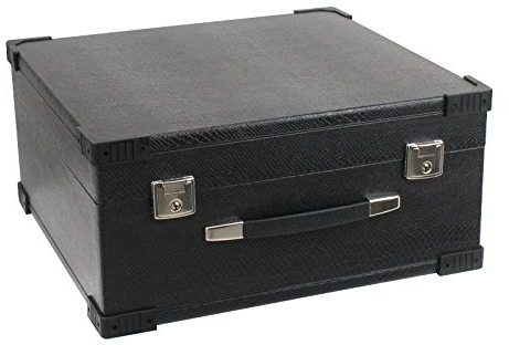 Alpenklang 72-Bass Akkordeon Koffer (Tragekoffer für 72-Bass Akkordeons, Holzkern, Kunstlederbezug)