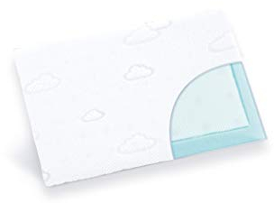 Träumeland T040401 Babykopfkissen Wolke 25 x 40 cm, weiß