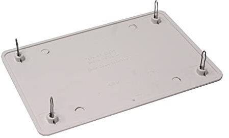 BeMatik - Tapa de Caja de Registro Rectangular para Caja de 160x100mm.