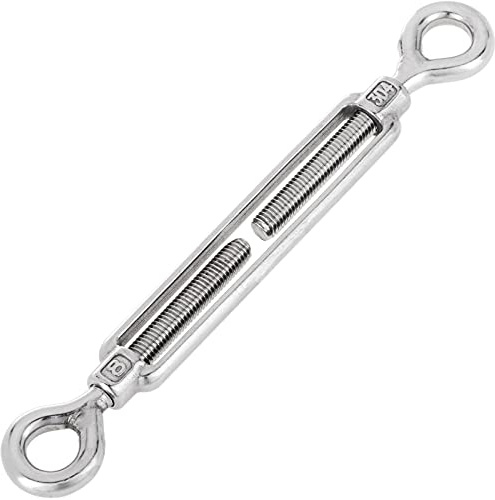 BeMatik - Tensor de cable de acero. Modelo anilla a anilla de rosca 8 mm