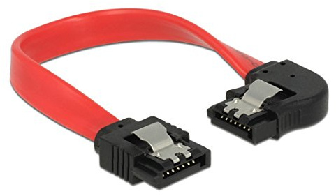 Delock 83962 - Cable SATA (0,2 m, SATA III, SATA de 7 pines, SATA de 7 pines, conector macho/macho, rojo)