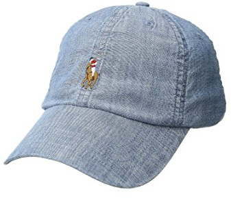 POLO RALPH LAUREN Cotton Chino Ball Cap Chambray One Size