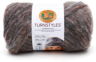 Lion Brand Yarn Company 934-200 Turnstyles Garn, Baby's Breath, One Skein, 100 meter