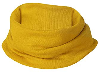 Engel Natur, Kinder Schlauchschal feinripp, 70% Wolle (kbT), 30% Seide (Safran)
