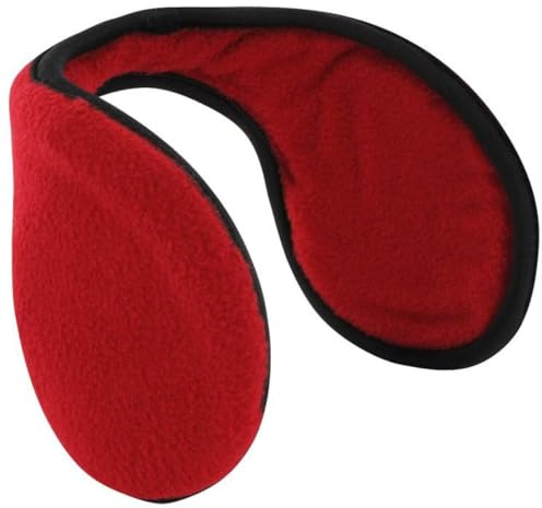 Lipodo Ohrenschützer (Ohrenwärmer) für Damen - Earband in Einheitsgröße ca. 54-63 cm - innovativer Ohrenschutz hält die Ohren warm im Winter - Ohrwärmer rot One Size