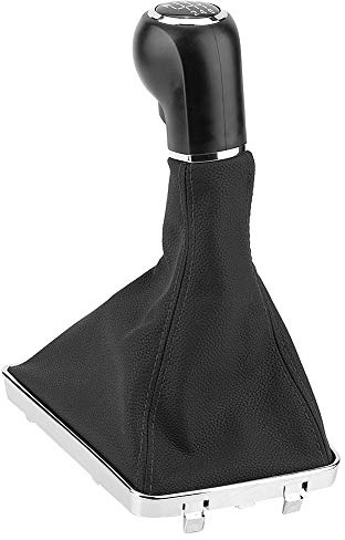 Pomo de palanca de cambios Aramox, coche de 5 velocidades y 6 velocidades, pomo de palanca de cambios, para Opel Astra Corsa GTC 05-10 (6 velocidades)