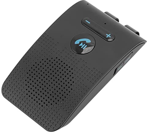 VBESTLIFE Auto-Freisprecheinrichtung, Freisprech-Bluetooth-Sonnenblenden-Empfänger-Adapter für Auto, MP3-Lautsprecher, mit Rückenclip