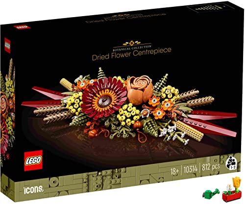 Lego 10314 Trockenblumengesteck & 40399 Blume (Polybag)