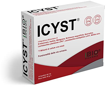 ICYST Integratore per la Cistite, 14 Bustine
