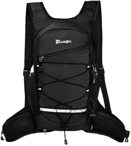 flintronic Trinkrucksack, Laufrucksack & Trailrunning Rucksack, Ultraleicht Wasserdicht Outdoor Rucksack, Wanderrucksäcke, Fahrradrucksack, für Radfahren Wandern Laufen