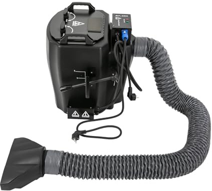 6000W Trockeneis Nebel Maschine,Rauchmaschine Niedrig liegende Nebelmaschine mit Schlauch für Innen Außen Bühne Hochzeit Der Party-Club