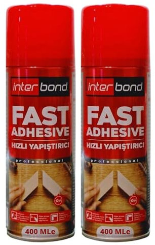 Interbond Activateur de colle instantanée en spray 200-400ml (2, 400ml)