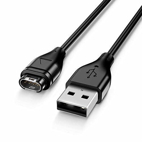 Chargeur pour Montre Garmin, 1m/3,3ft USB Cable pour Garmin Venu/Venu 2S/SQ, Forerunner 935 945 745 45 45S 245, Fenix 7 7S 7X 6S 6X 5S 5X, Vivoactive 3/3s/4, Vivosport Instinct Tactix Approach