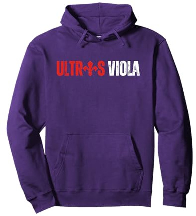 ultras viola maglietta fiorentina uomo donna bambino 2024 Felpa con Cappuccio