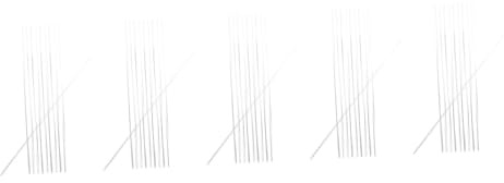 5 Series Estacas De Plantas Acrílicas Transparentes Plantas Trepadoras Y Macetas para Rosales Y Clemátides Fomento del Crecimiento Vertical 10 Piezas X 5