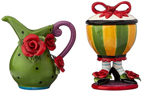 Appletree Design Sugar High Social Sugar and Creamer Set Small