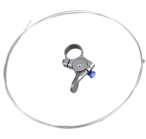 Alomejor Fahrrad Fernverriegelung Gabel - Fahrradfeder f¨¹r Vorderradgabel, Fernverriegelungshebel Zubeh?r, Fahrradteile, Hebel Zubeh?r, Vorderradgabel Accessoires