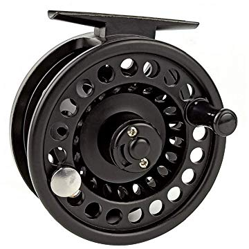 YOBAIH Fliegenfischerrolle Fliegenrolle Zentrum Drag-System Graphite Größe 3 4 5 6 7 8 Fly Angelrollen (Size : 7 8)