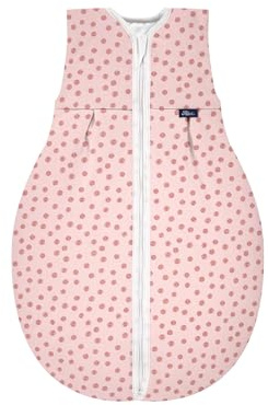 Alvi Kugelschlafsack Thermo Bio-Baumwolle | Baby Winterschlafsack mit 2.5 TOG, gefüttert, warm, atmungsaktiv und weich für kalte Winternächte