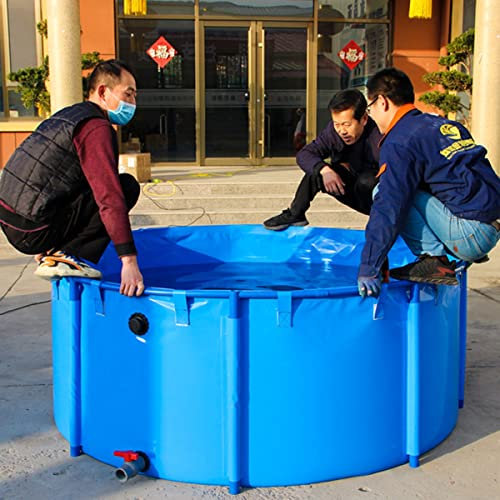 LZMZMQ Piscina Fuori Terra/Telaio Acciaio Piscine Fuori Terra con Telaio Mini, Piscine Estive con Valvola di Scarico, Cani Bambini Bambini età 1-3 Anni Piscina Grande(2X1M/3100L/818GAL)