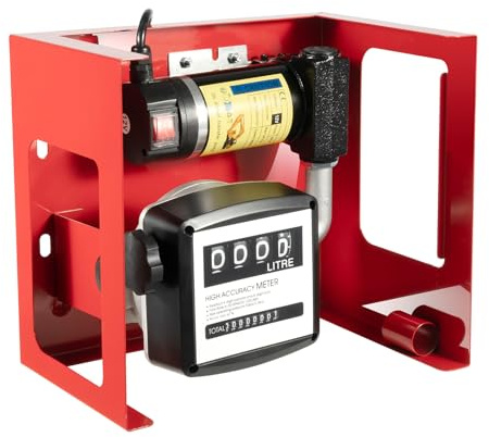 TRIEBAN Pompe à diesel - Pompe à fioul auto-amorçante - Compteur automatique - 12 V 40 l/min - 150 W