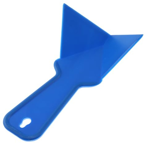 Maxmoral Drywall Corner Trowel for 90 Degree Angle Mud Finishing Tool Plastic Scraper for Mudding Drywall Interior Corner Taping Knife