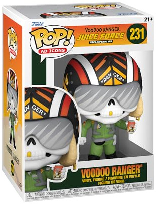 Funko Pop! Ad Icon: Voodoo Ranger Mascot Ranger - (Juice Force) - Vinyl-Sammelfigur - Geschenkidee - Offizielle Handelswaren - Spielzeug Für Kinder und Erwachsene - Ad Icons Fans