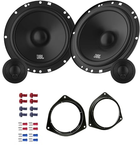 JBL Stage161CFS Lautsprecher mit Einbauset passend für Toyota Auris 2007-2012 Türen vorne 450 Watt 165mm 2 Wege Kompo