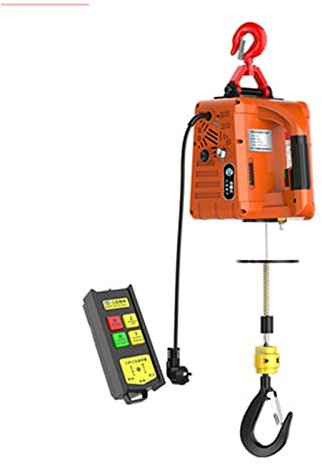 Mise À Niveau Du Palan Électrique Portable Treuil À Main Électrique Bloc De Traction Câble En Acier Électrique Palan De Levage Corde De Remorquage(200kg remote control)
