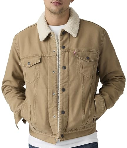 Levi's Typ 3 Sherpa Trucker Ermine, Ermine, XL