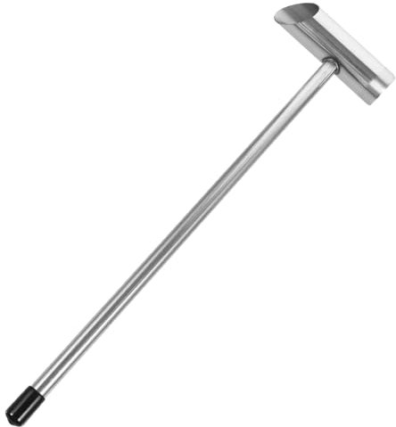 FONDOTIN Stabiler Zuckerlöffel Aus Edelstahl Für Zuckerwattenmaschine Robuster Polierter Marshmallow-scooper Mit Glatter Oberfläche Leicht Zu Reinigen Für Heim Profi-zuckerzubereitung