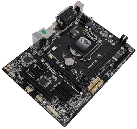 Carte Mère de l'ordinateur DDR3 à Double Canal avec Port VGA DVI, Carte Mère ATX, Machine à sous DIMM, Machine à sous PCIe, Remplacement de la Carte Mère de Jeu pour LGA 1150