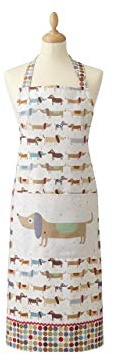 Ulster Weavers Grembiule in cotone hot dog – con divertente design retrò con salsiccia cane disegnato a mano – per cucina e barbecue – regalo di cucina per panettieri e chef – gamma di articoli per la casa e utensili da cucina